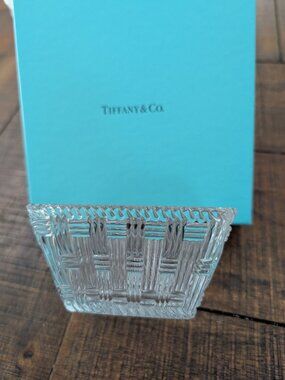 Tiffany Small basketweave bowl - 4 inches across top